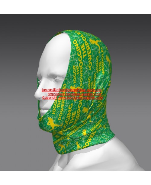 Custom Seamless Bandanas, Tube Headwear Custom Support