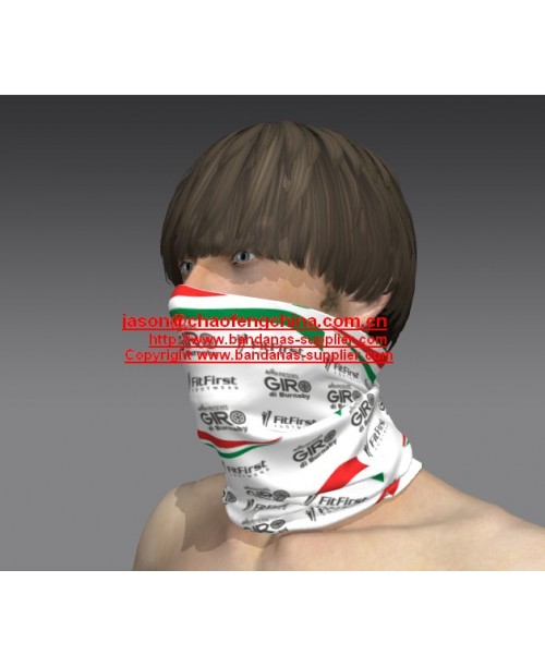 Customise logo Face Mask Bandana Neck Tube Scarf 