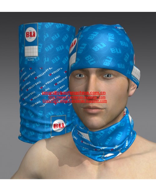 Custom multifunctional Polyester Neck Gaiter, Logo pattern printed tube bandana