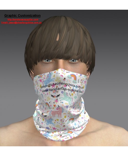 Custom Microfiber face shield , Custom Tube Mask Neck Gaiter Sun Face Shield, Multi-Functional Neck Wear, Custom Tubular Headwear bandana