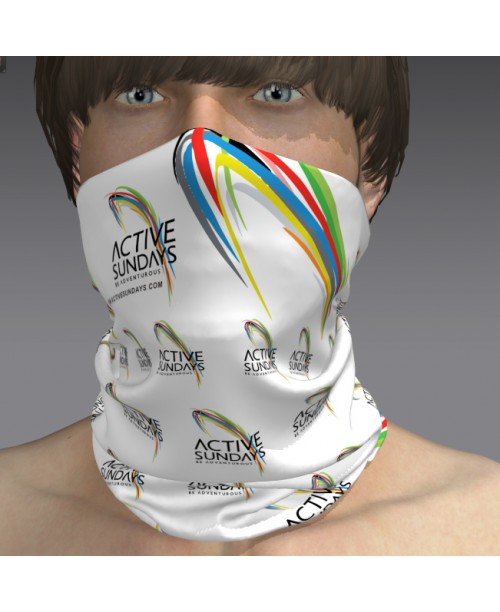  Custom Multifunctional tubular headwear, Fshing Face bandana