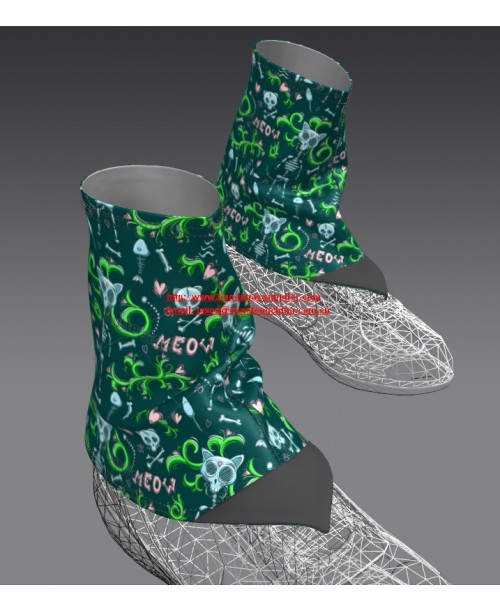 Custom made running  trail gaiters, Custom logo printed running trail gaiter for you running club