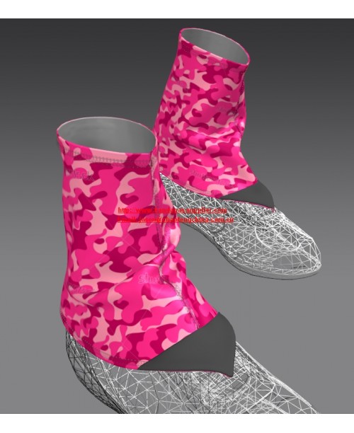 Custom lightweight running trail Gaiter, Moisture-wicking , soft, abrasion-resistant polyeste 