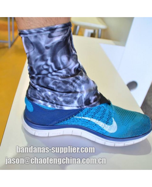 Custom running  trail gaiters, Customise logo printed running trail gaiter for you running club