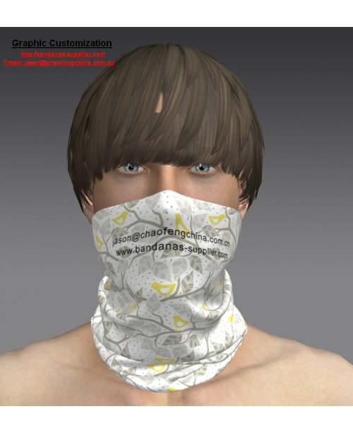 Custom Neck Gaiters, Customize logo Neck Gaiter face shield tube bandana