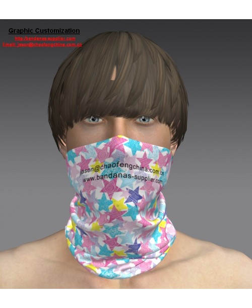 Custom Neck Gaiter Customized made logo Neck Gaiter & face shield