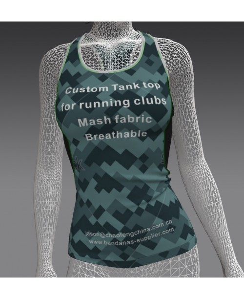 print your custom logo on Tank Tops and Sleeveless