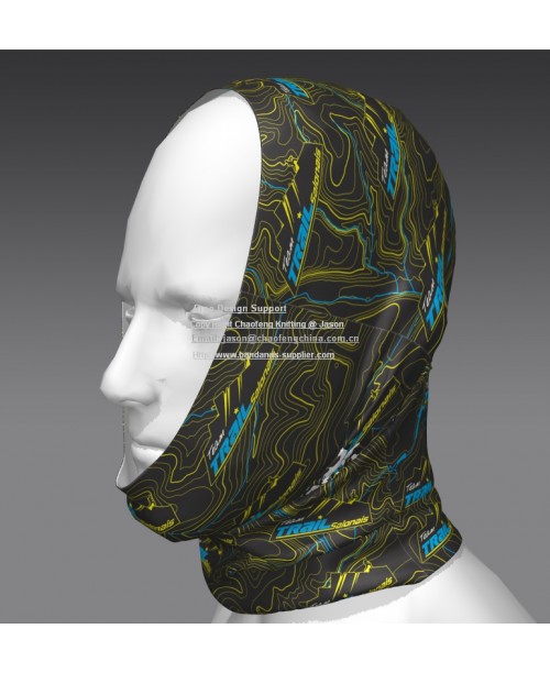  Custom multifunctional sports  tubular bandana