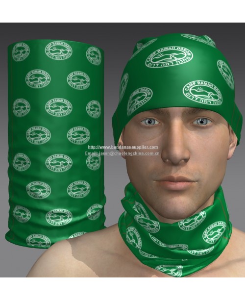  Custom logo printed multifunctional sports  tubular  face mask bandana