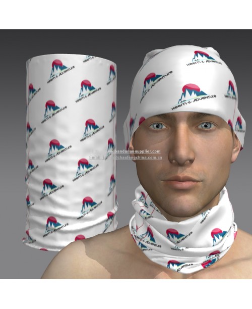  Custom Multifunctional tubular headwear, seamless tube supplier(Multi headwear with logo)