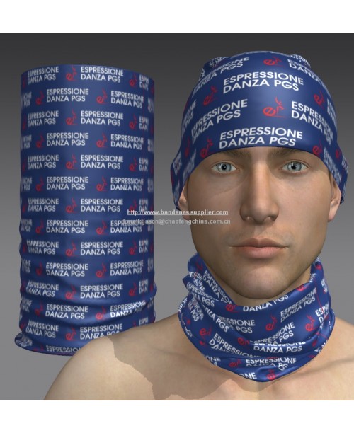  Custom Imprinted Multifunctional Tubular Headwear, cycling tube bandana & cycling Bandanas, Seamless neck gaiter factory