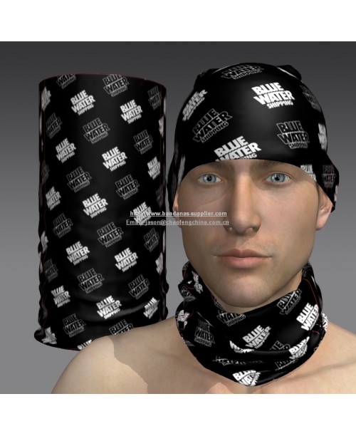  Custom Imprinted Multifunctional Tubular Headwear,  customized seamless tube