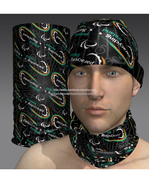  Custom Multifunctional tubular headwear, Helmet Liner
