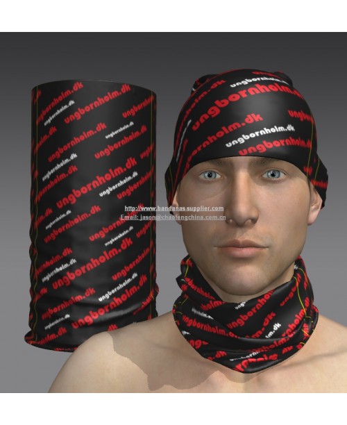  Custom Multifunctional tubular headwear, Tilpas tube bandana