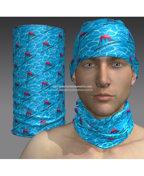  Custom Multifunctional tubular headwear, Fshing Face bandana