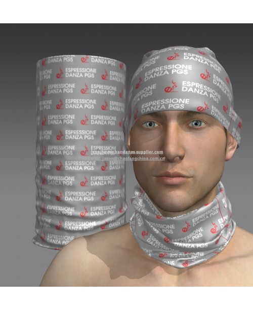  Custom Multifunctional tubular headwear, seamless tube supplier(Multi headwear with logo)