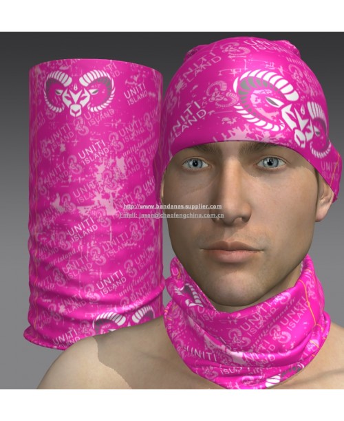  Custom Multifunctional tubular headwear, Fshing Face bandana