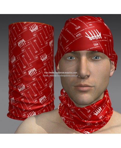  Custom Multifunctional tubular headwear, seamless tube supplier(Multi headwear with logo) 