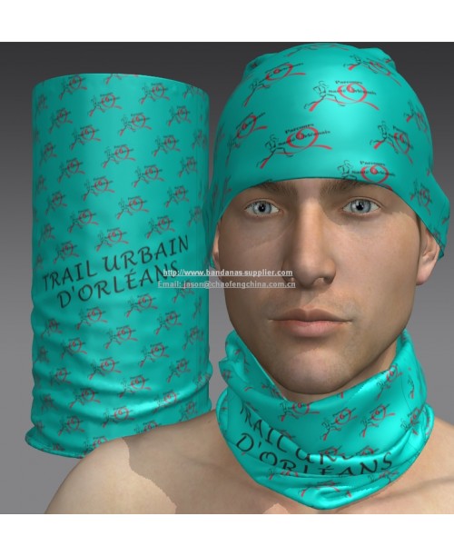  Custom Multifunctional tubular headwear, seamless bandanas supplier(Multi headwear with logo)