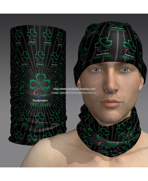  Custom Multifunctional tubular headwear, seamless tube bandana supplier(Multi headwear with logo)