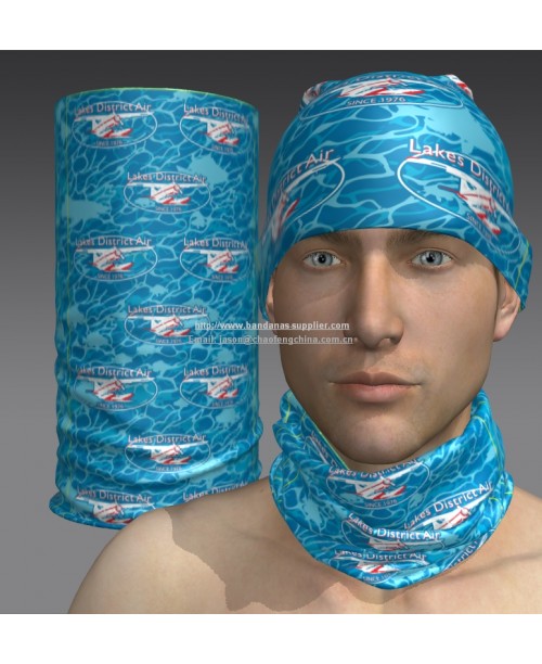 Custom Multifunctional tubular headwear, seamless tube bandana supplier(Multi headwear with logo)