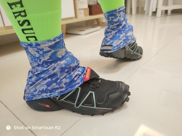 Stretchy Gaiter High — Arctic Camo