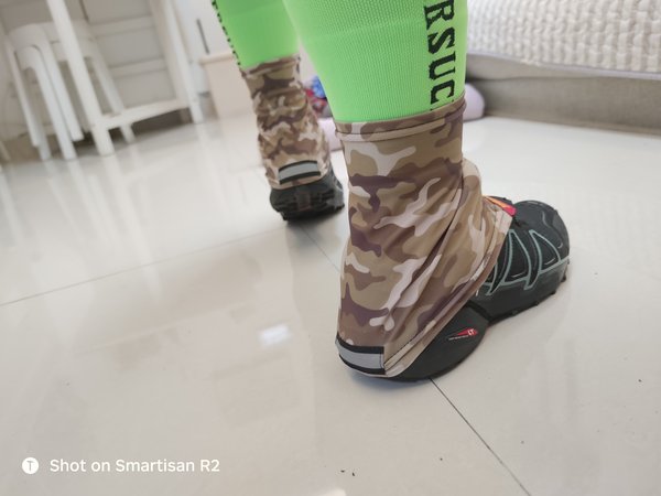 Stretchy Gaiter High — Desert Camo