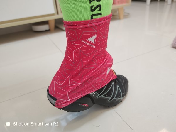 Stretchy Gaiter High — Speed Pink