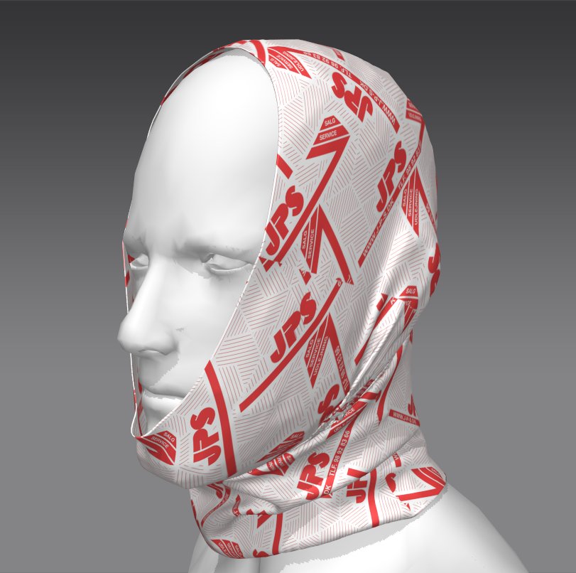 Custom Alpine Glow Tube Bandana