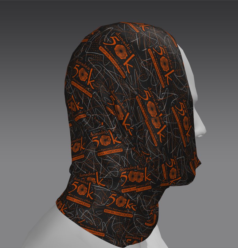 Custom Aurora Haze Tube Bandana