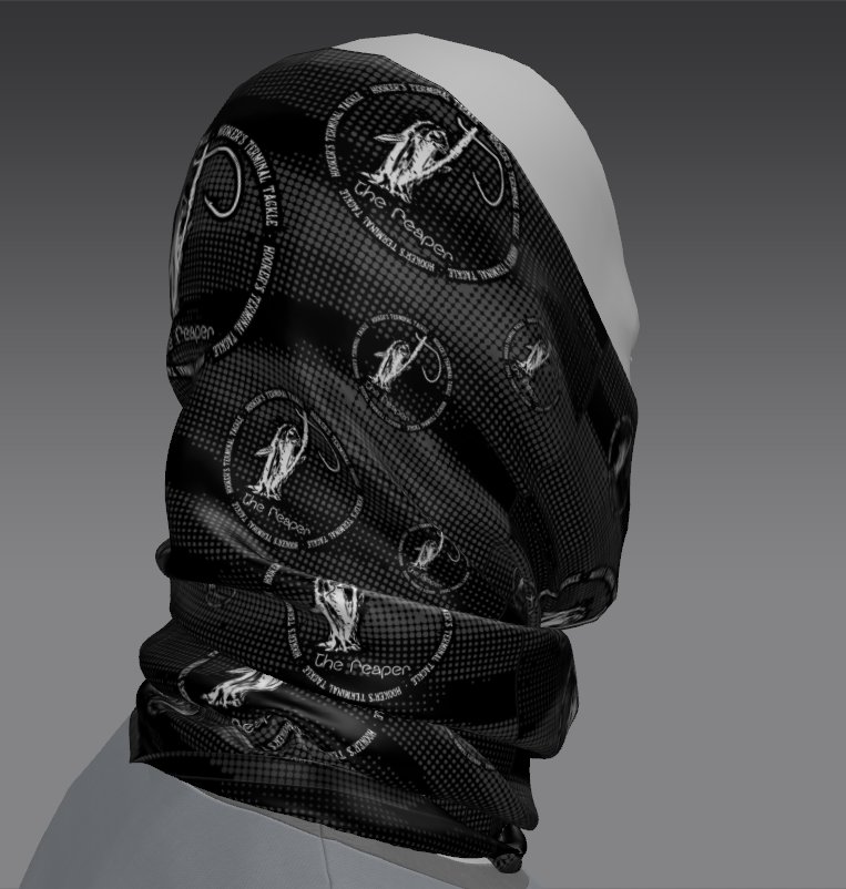 Custom Tube Bandana - Aztec Orbit Pattern