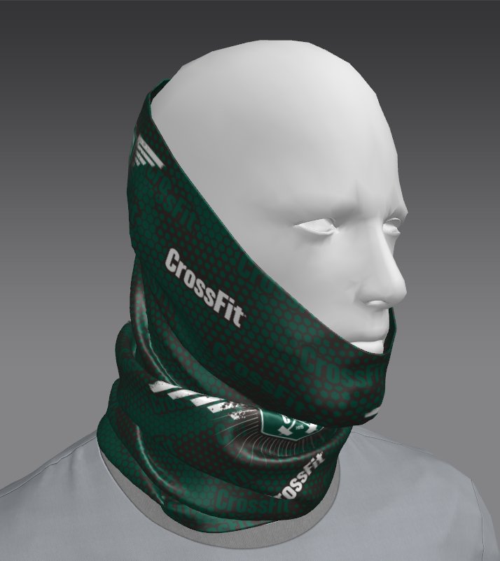 Custom Tube Bandana - Aztec Tide