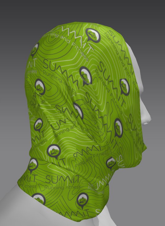 Custom Tube Bandana - Aztec Zenith