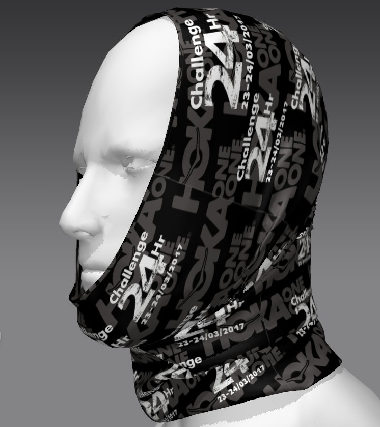Custom Bamboo Halo Tube Bandana