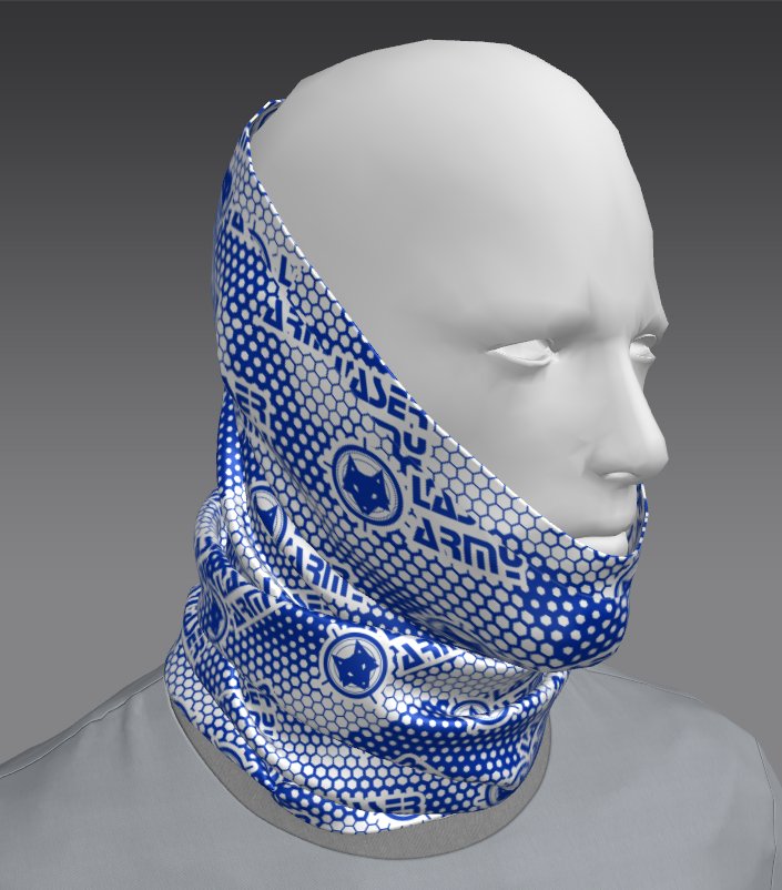 Custom Bamboo Mist Tube Bandana