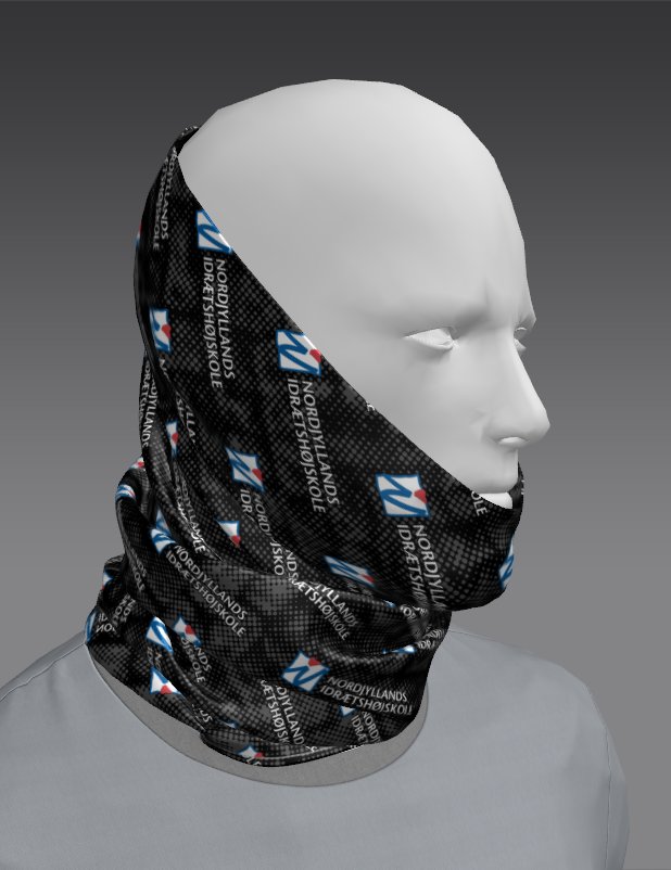 Custom Blaze Halo Tube Bandana