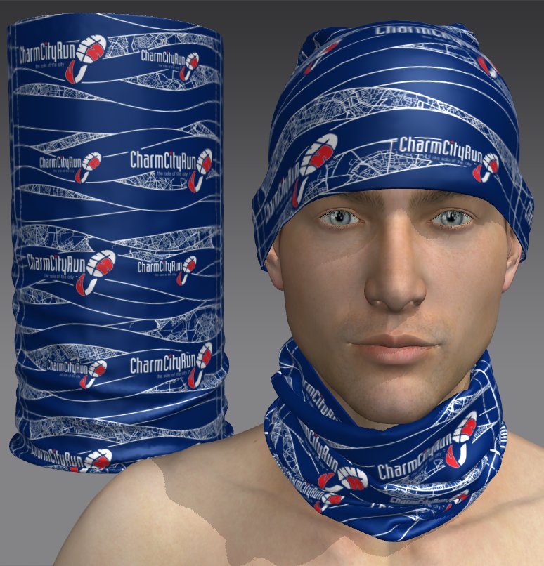 Custom Tube Bandana - Bold Vortex