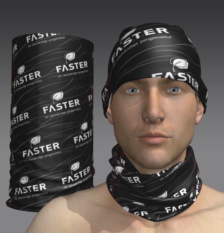 Camouflage Grid Custom Tube Bandana