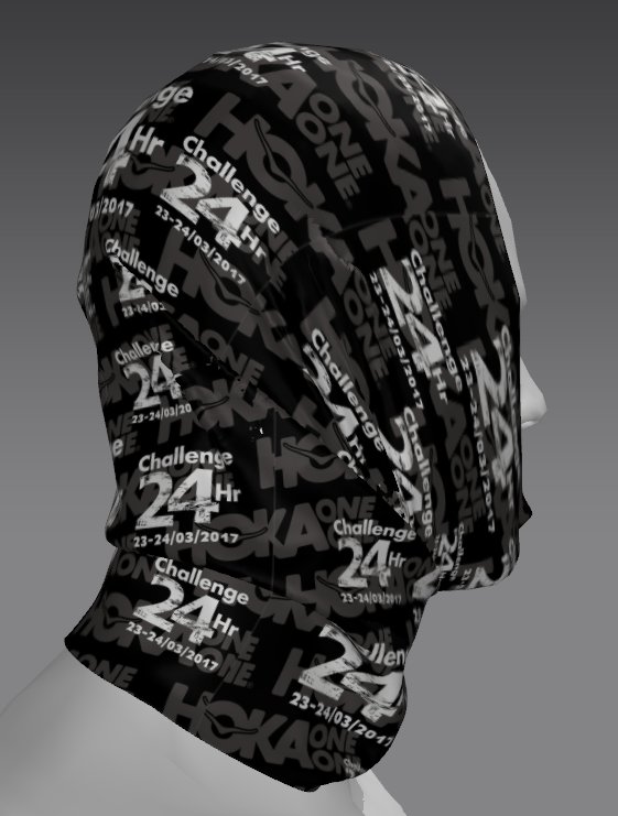 Candy Ripple Custom Tube Bandana
