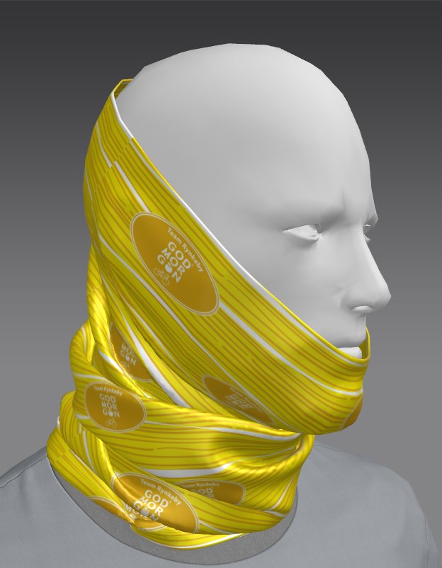 Custom Tube Bandana - Cedar Glyph