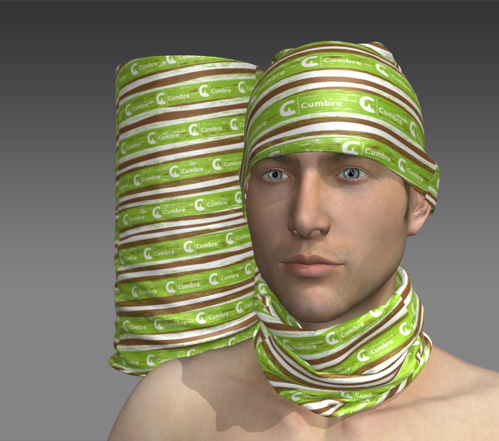 Cinder Forest Custom Tube Bandana