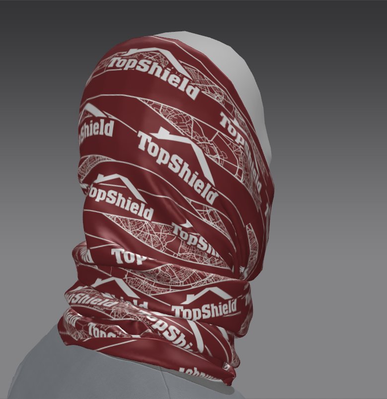 Cinder Lagoon Custom Tube Bandana