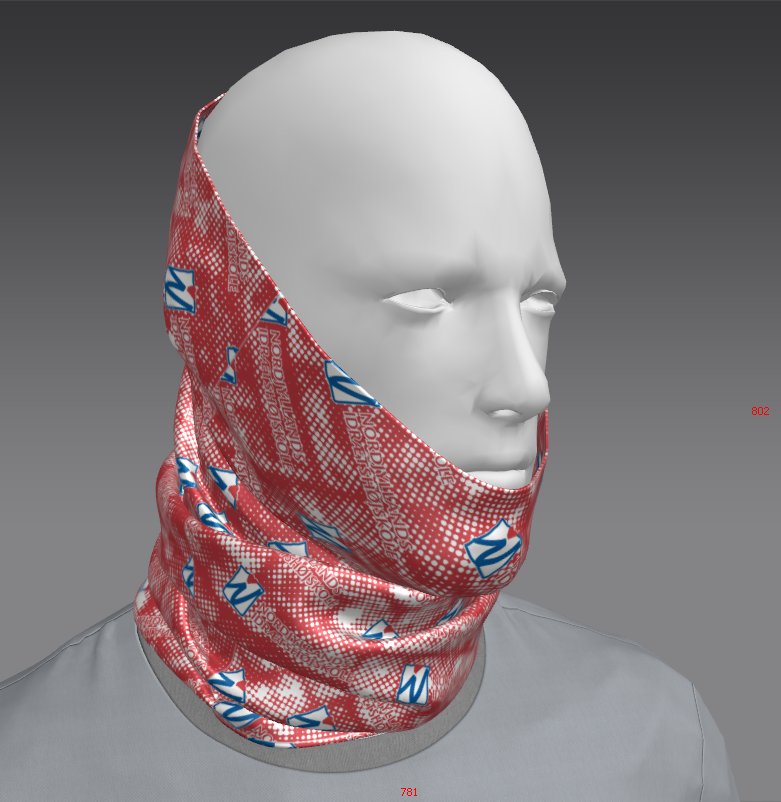 Custom Classic Fern Tube Bandana