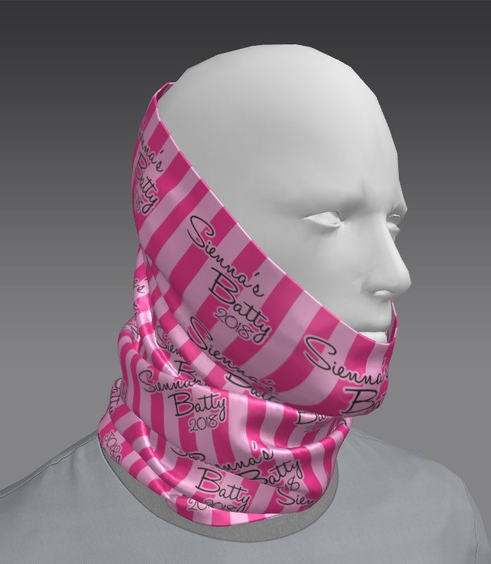 Classic Mist Custom Tube Bandana