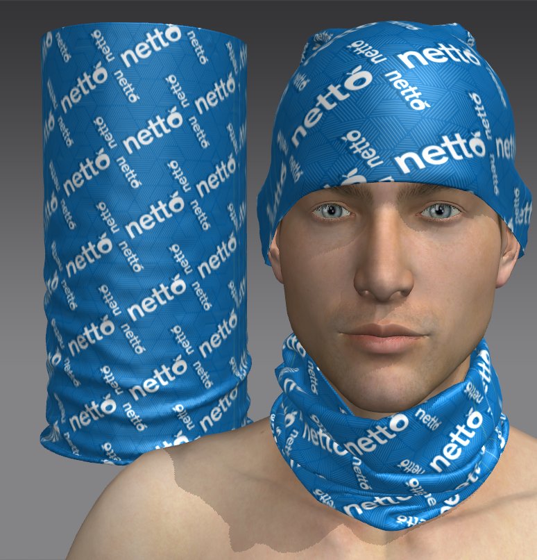 Crest Cedar Custom Tube Bandana