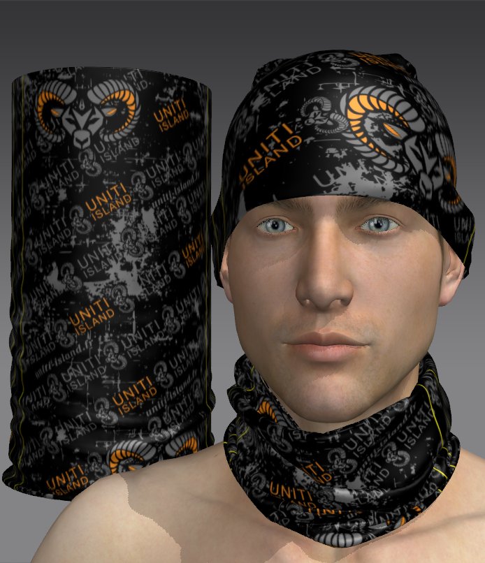 Desert Summit Custom Tube Bandana