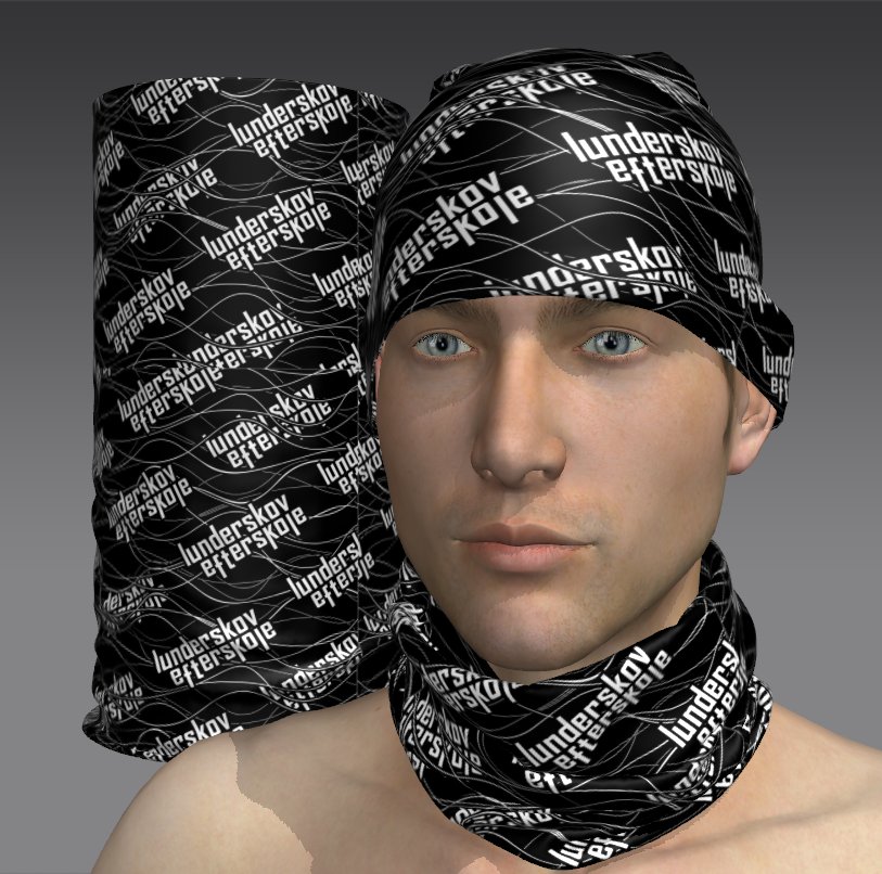 Custom Tube Bandana - Desert Vapor Pattern