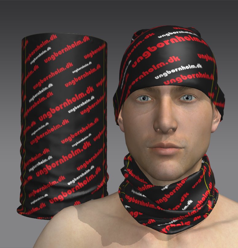 Design Aurora Custom Tube Bandana
