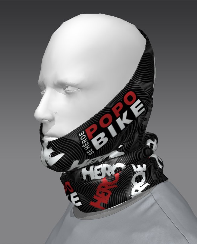 Drift Mosaic Custom Tube Bandana