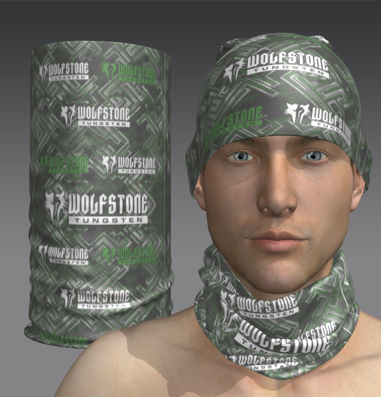 Eagle Sigil Custom Tube Bandana